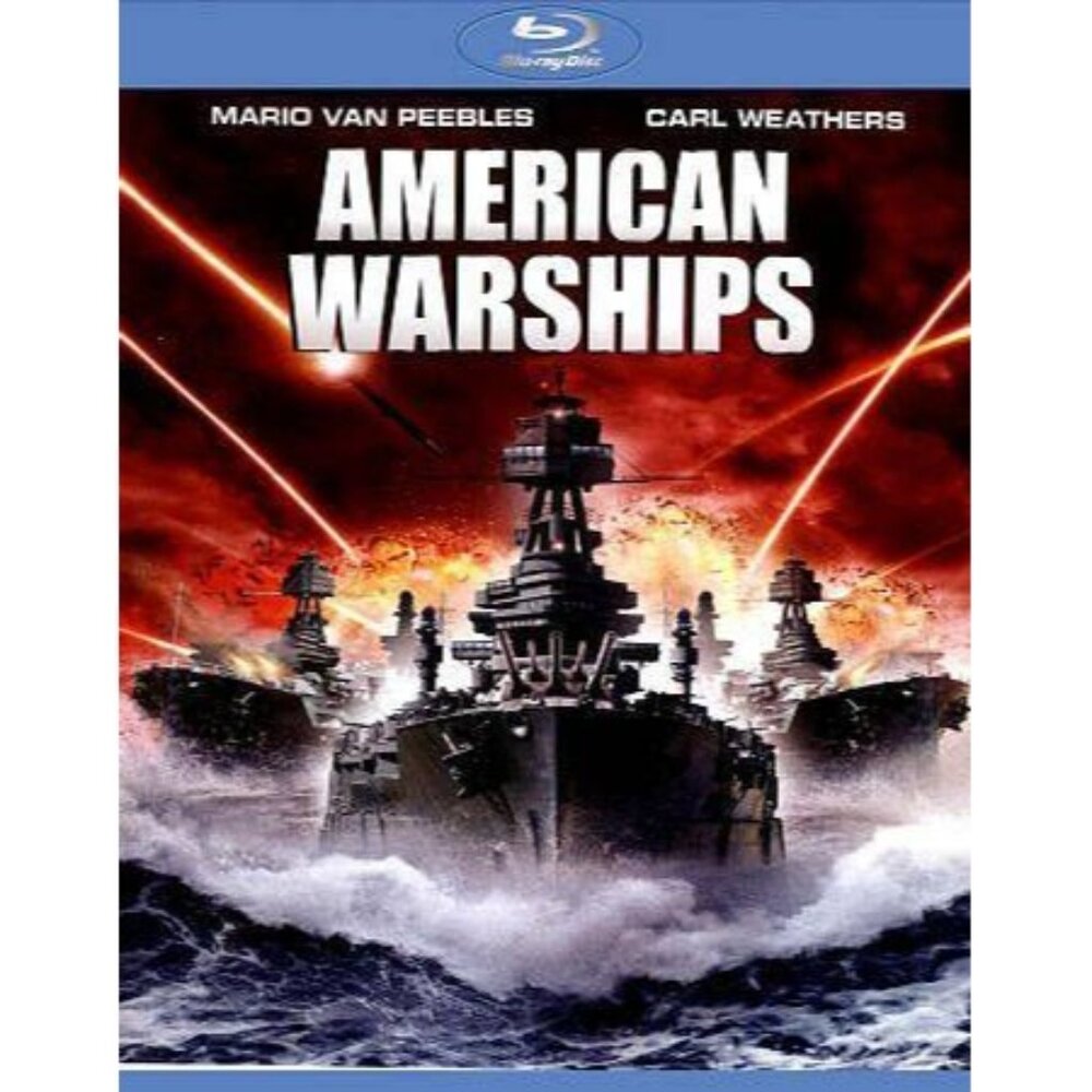 American Warships Blu-ray Movie Peebles Weathers Navy Marine VG LH7165